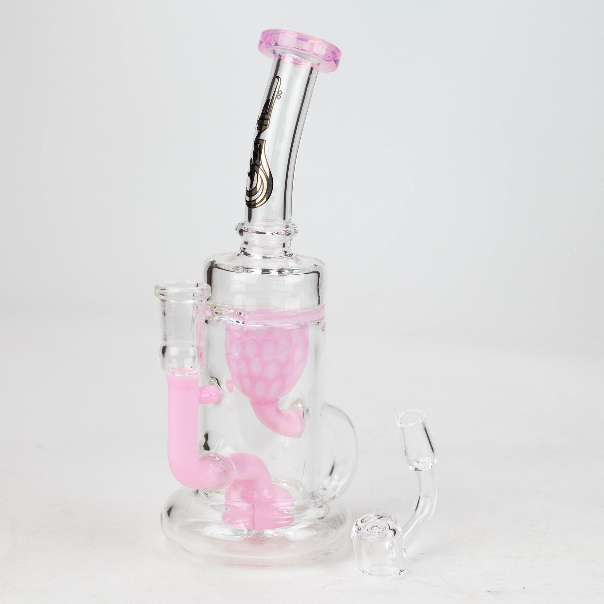 Genie | 9" Recycled Bubbler with a Banger_1