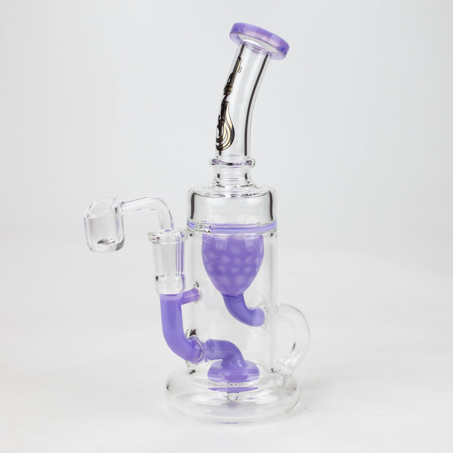 Genie | 9" Recycled Bubbler with a Banger_3