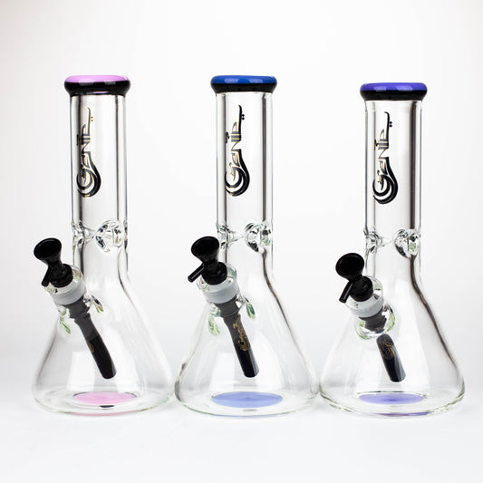 Genie | 12" Classic Beaker 9mm Glass Water Bong_0