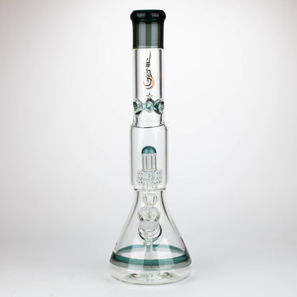 GENIE | 17" Shower Head Percolator 7mm Glass Water Bongs_14