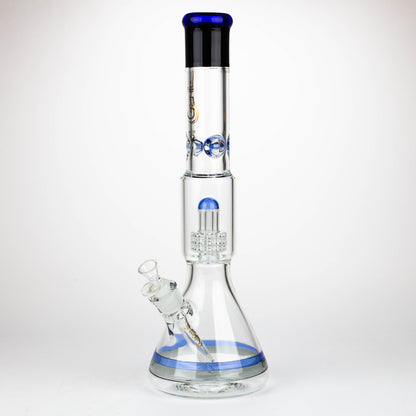 GENIE | 17" Shower Head Percolator 7mm Glass Water Bongs_8