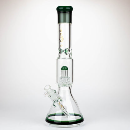 GENIE | 17" Shower Head Percolator 7mm Glass Water Bongs_10