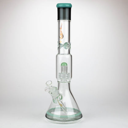 GENIE | 17" Shower Head Percolator 7mm Glass Water Bongs_11