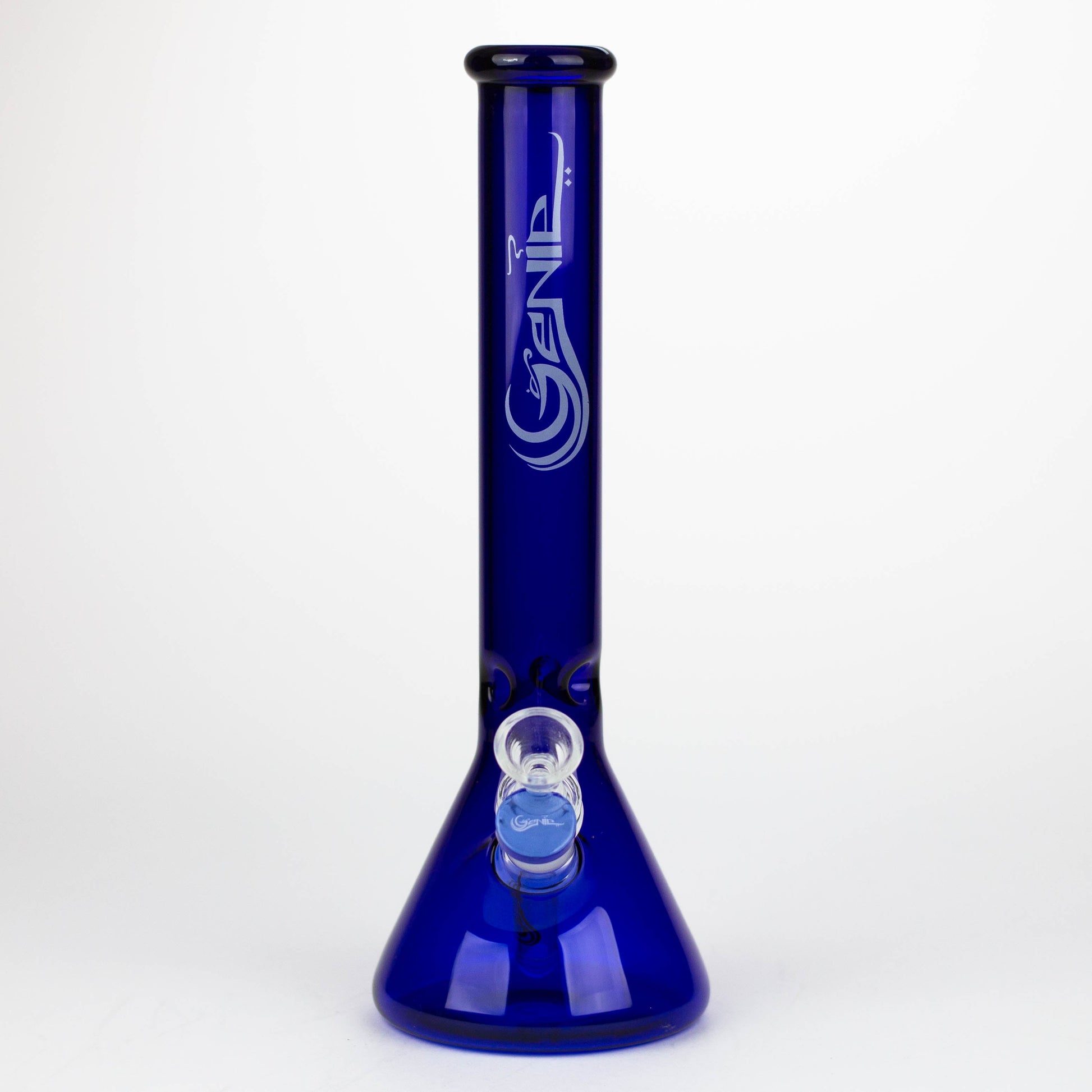 Genie | 12" Color Tube Glass Water Bong_13