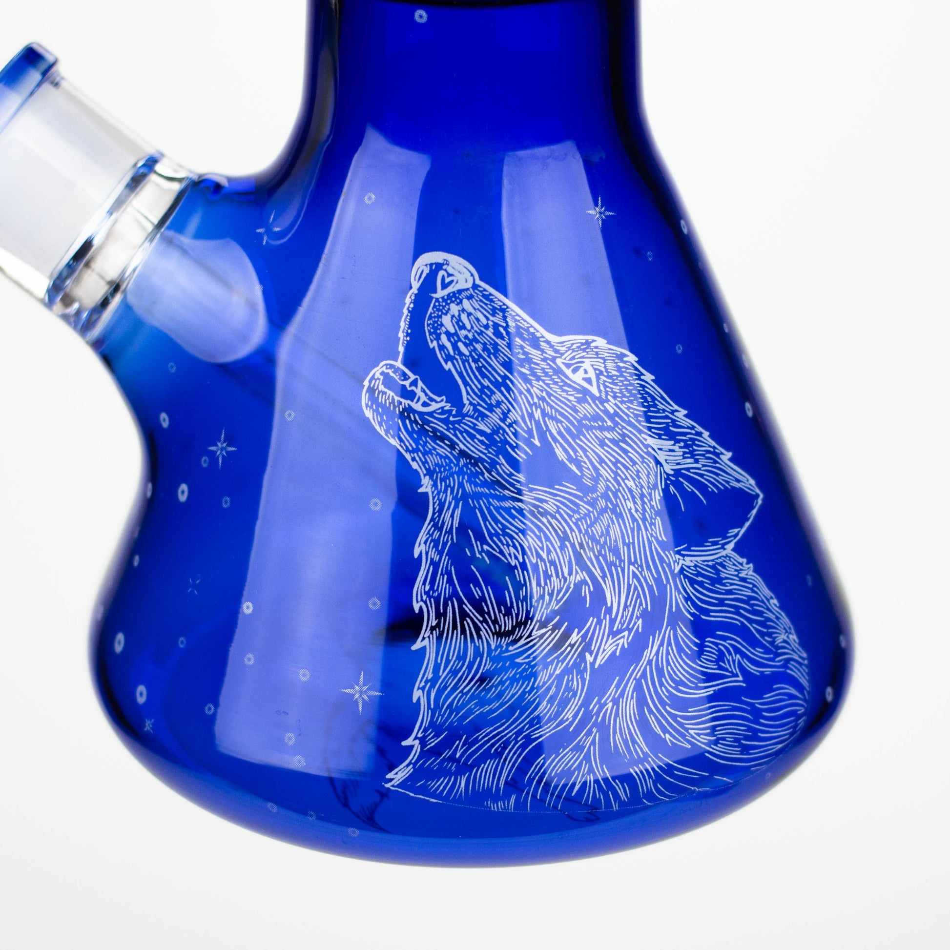 Infyniti | Untamed 14" 7 mm Classic Beaker Bong - Wolf_10