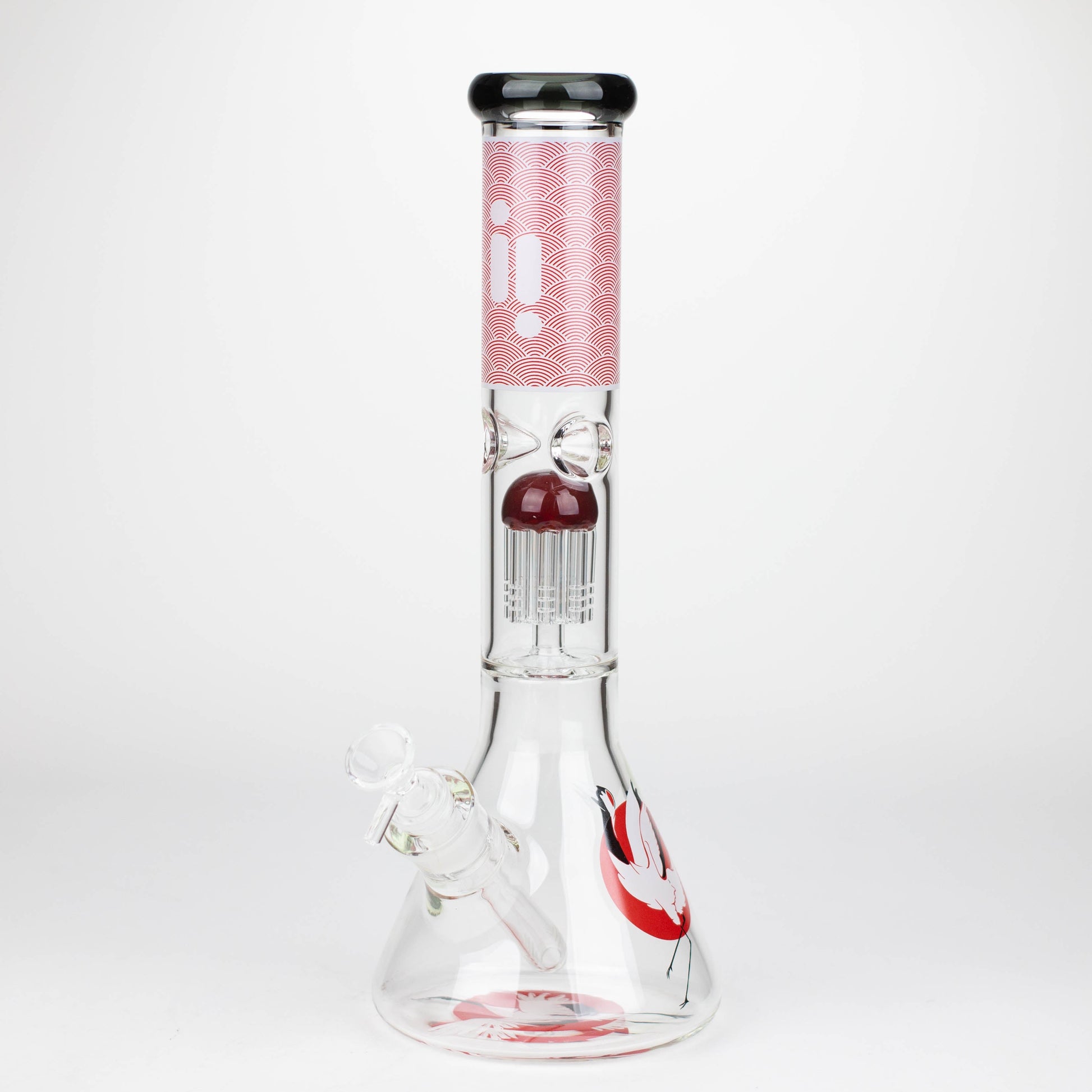 Infyniti | Untamed 14" 7 mm Classic Beaker Bong - Crane_0