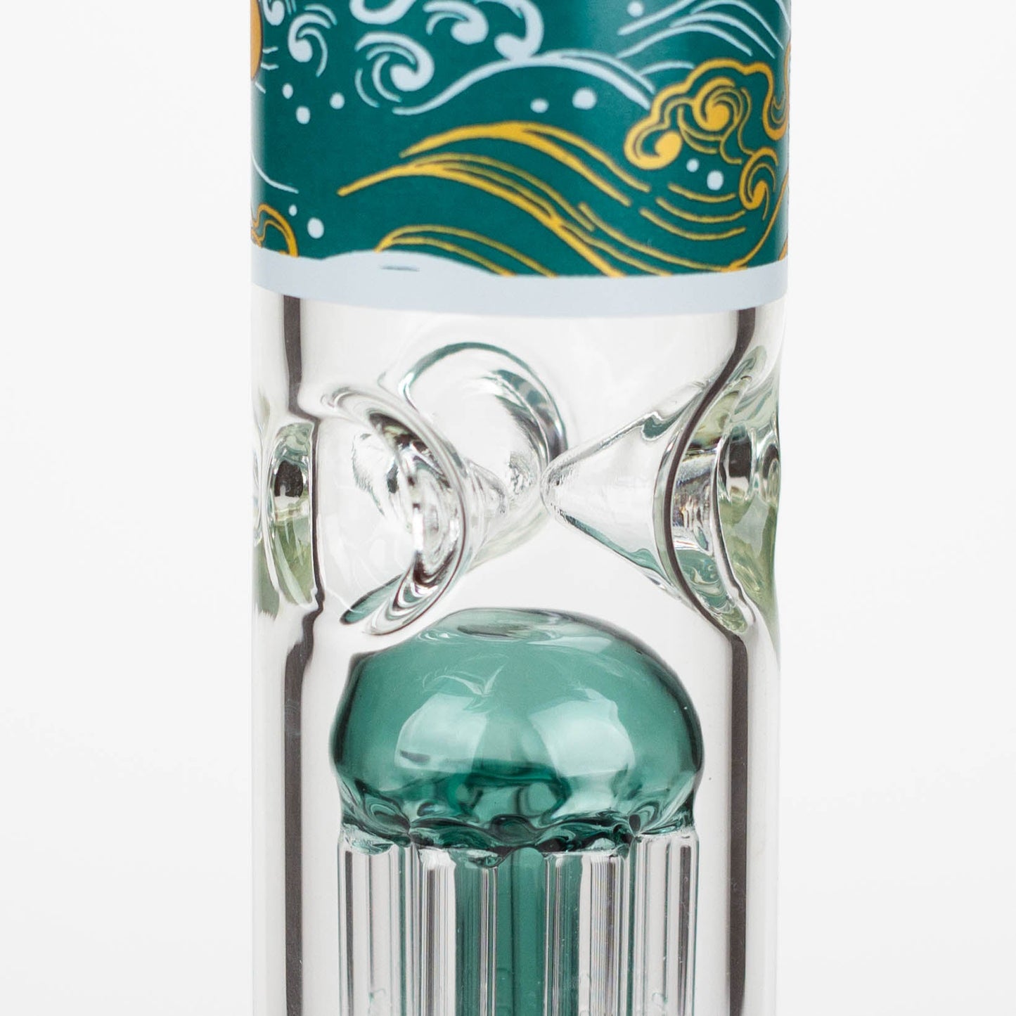 Infyniti | Untamed 14" 7 mm Classic Beaker Water Bong - Koi Fish_7