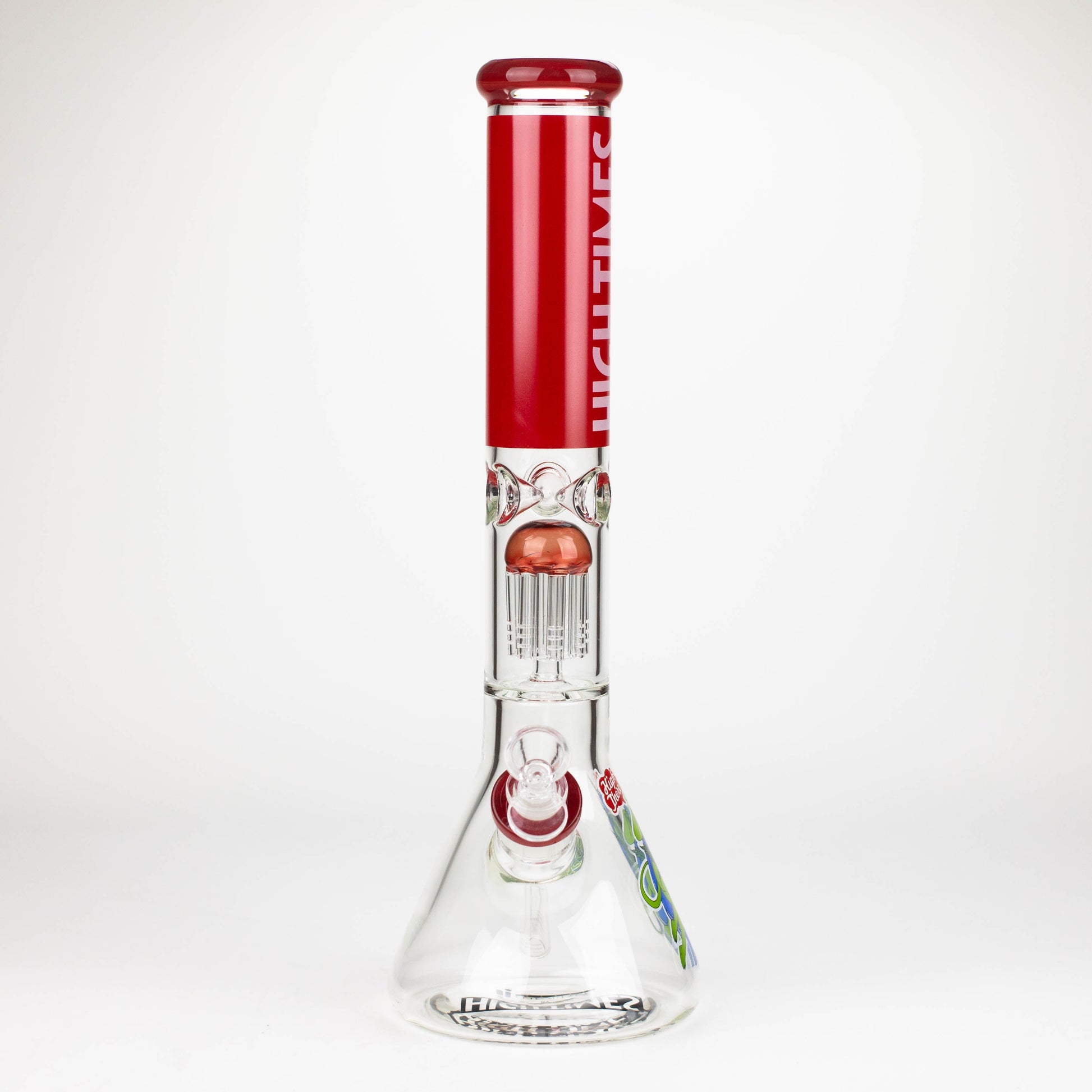 Infyniti | High Times 16" 7 mm Classic Beaker Water Bong with Tree Arm Percolator_5