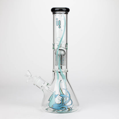 Infyniti | Untamed 14" 7 mm Classic Beaker Water Bong - Octopus_10