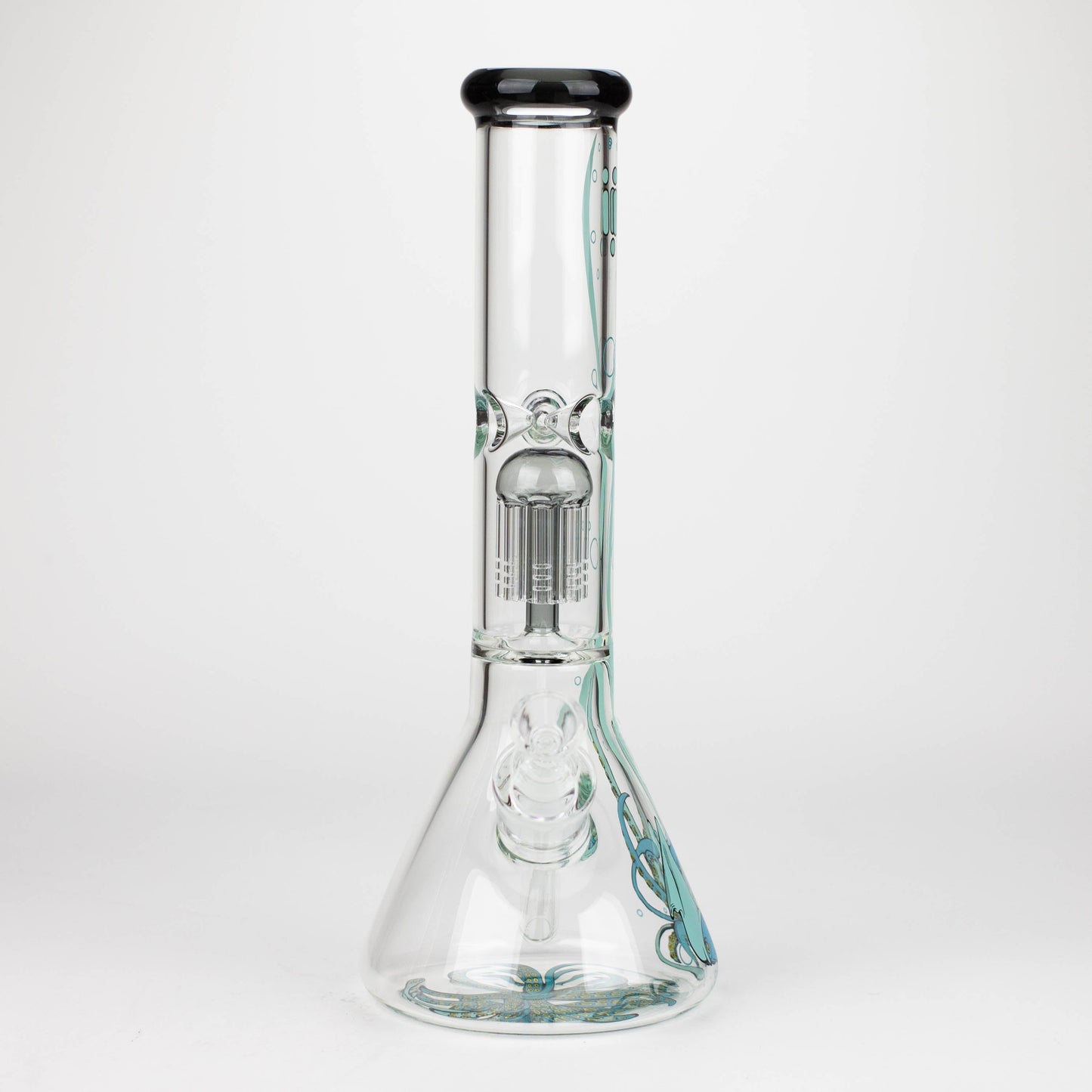 Infyniti | Untamed 14" 7 mm Classic Beaker Water Bong - Octopus_11