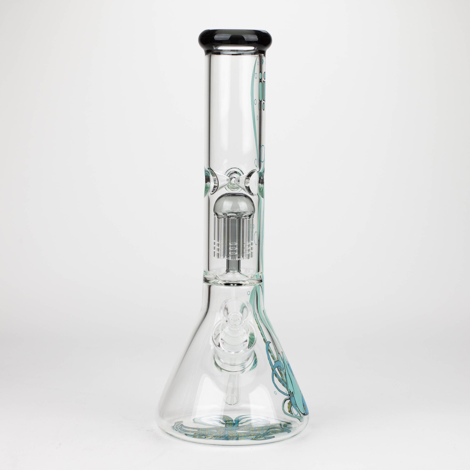 Infyniti | Untamed 14" 7 mm Classic Beaker Water Bong - Octopus_11