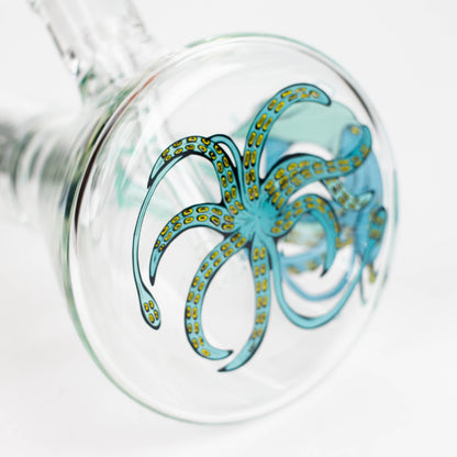 Infyniti | Untamed 14" 7 mm Classic Beaker Water Bong - Octopus_4