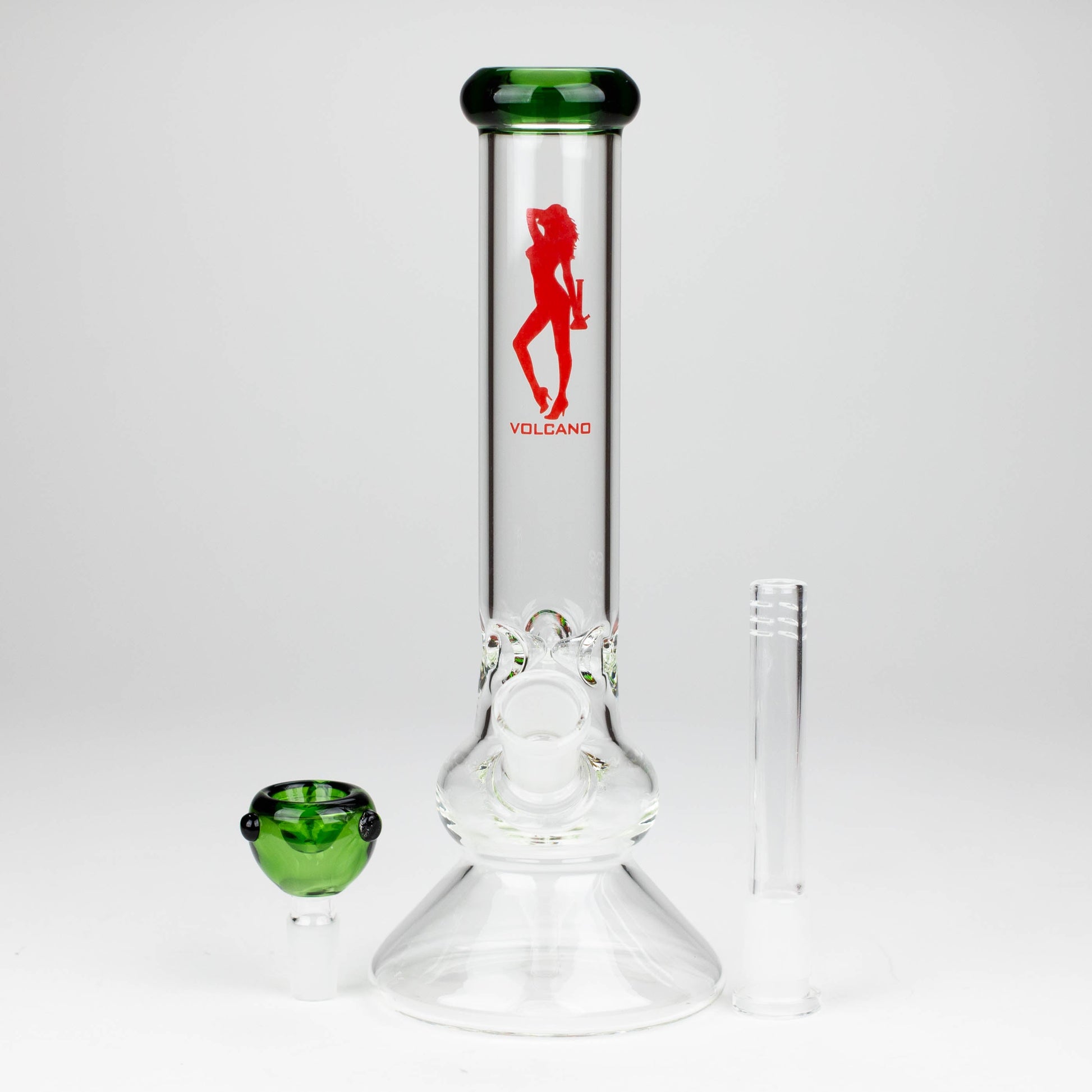 Volcano | 10" Glass Bong with Bowl_11
