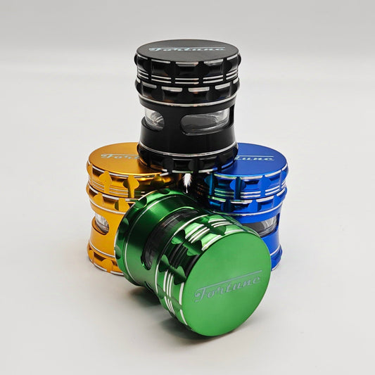 Fortune | 4 Piece 60mm x 65mm Aluminum Grinder_0