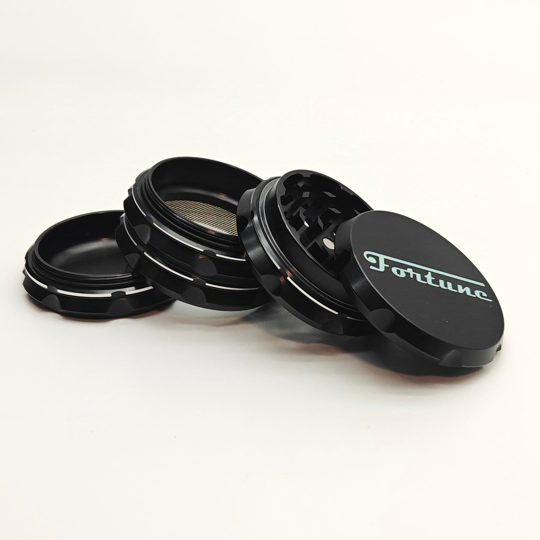 Fortune | 4 Piece 60mm x 54mm Aluminum Grinder_3
