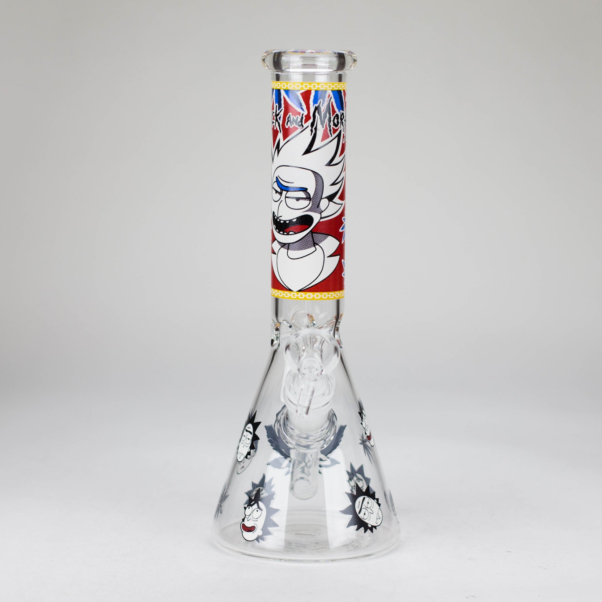 10" Cartoon Glow-in-the-Dark Glass Bong_1