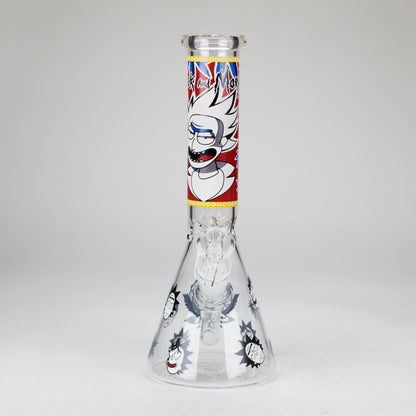 10" Cartoon Glow-in-the-Dark Glass Bong_1