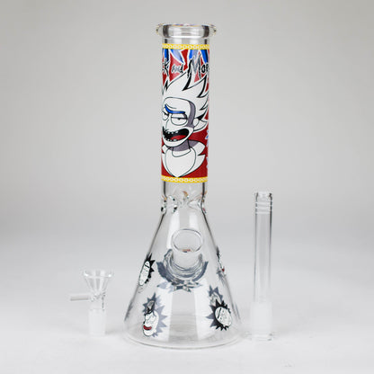 10" Cartoon Glow-in-the-Dark Glass Bong_5