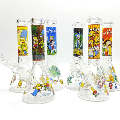 10" Cartoon Design Beaker_0