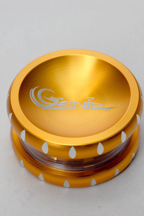2 Parts Genie Aluminium Herb Grinder - Concave_1