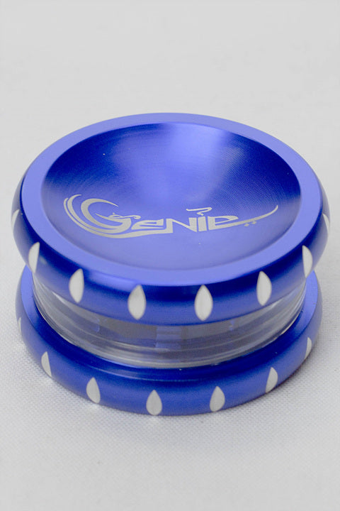 2 Parts Genie Aluminium Herb Grinder - Concave_5
