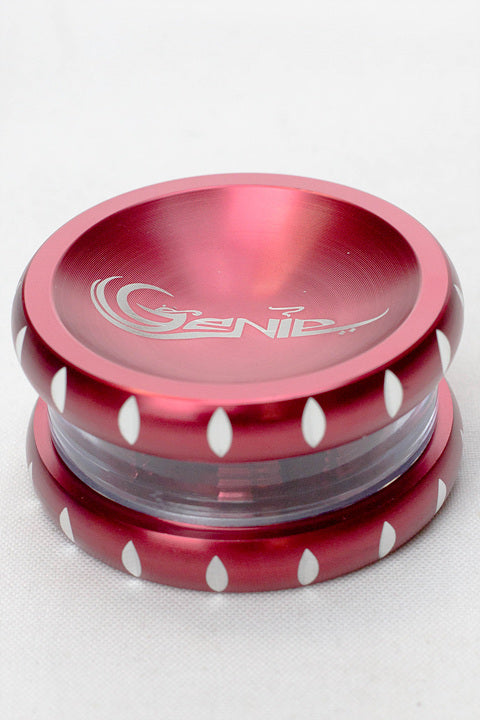 2 Parts Genie Aluminium Herb Grinder - Concave_7