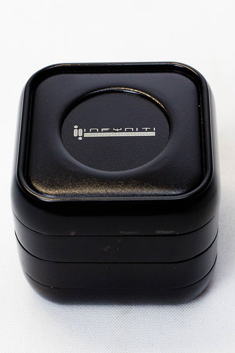Infyniti 4 Parts Black Zinc Grinder_0