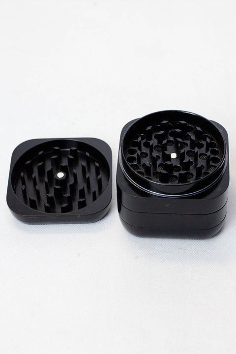 Infyniti 4 Parts Black Zinc Grinder_3