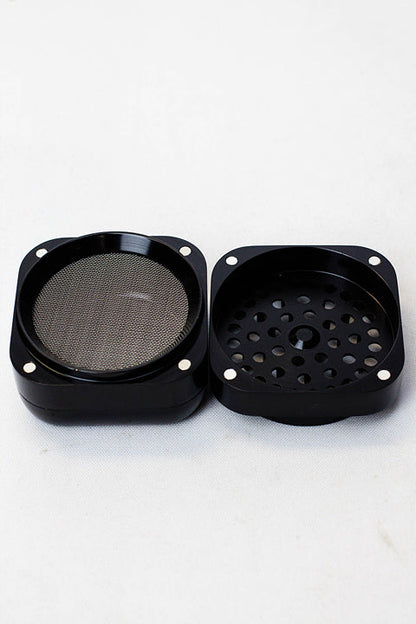 Infyniti 4 Parts Black Zinc Grinder_7