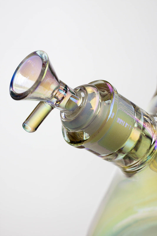 14" Infyniti Leaf 7mm Metallic Glass Water Bong_4