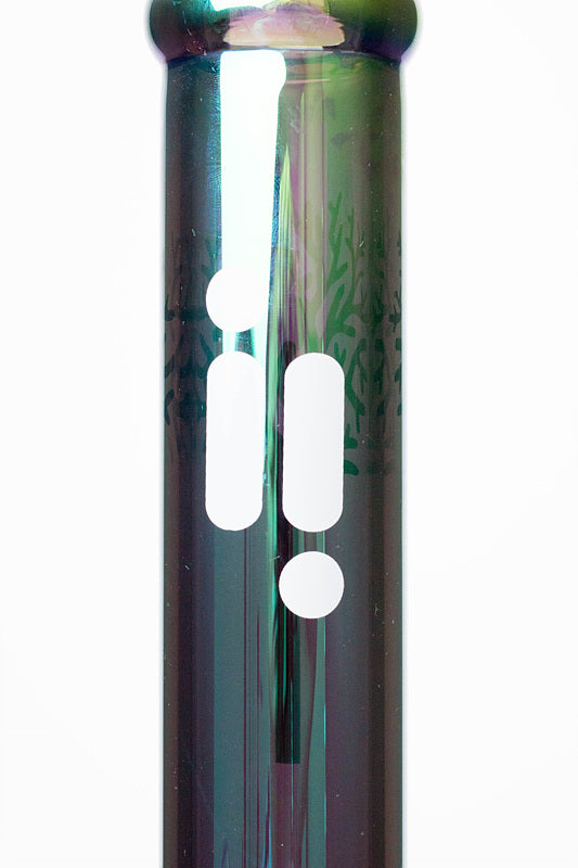 14" Infyniti Tree of Life 7mm Metallic Glass Bong_15