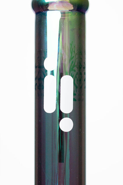 14" Infyniti Tree of Life 7mm Metallic Glass Bong_15