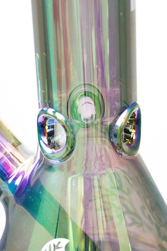 14" Infyniti Tree of Life 7mm Metallic Glass Bong_16