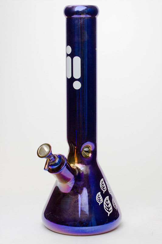14" Infyniti Tree of Life 7mm Metallic Glass Bong_6