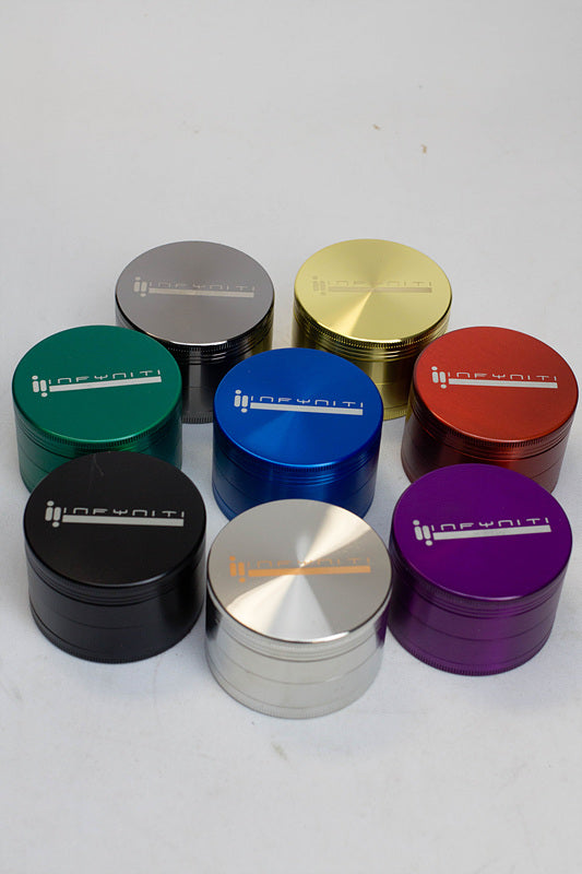 Infyniti 4 Parts Metal Herb Grinder_0