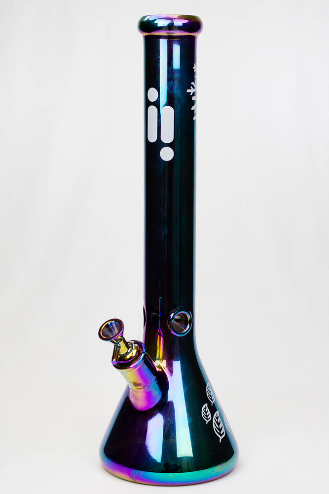18" Infyniti Tree of Life 7mm Metallic Glass Bong_12