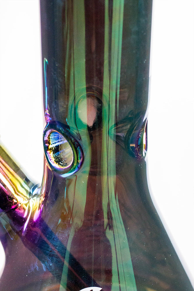 18" Infyniti Tree of Life 7mm Metallic Glass Bong_16