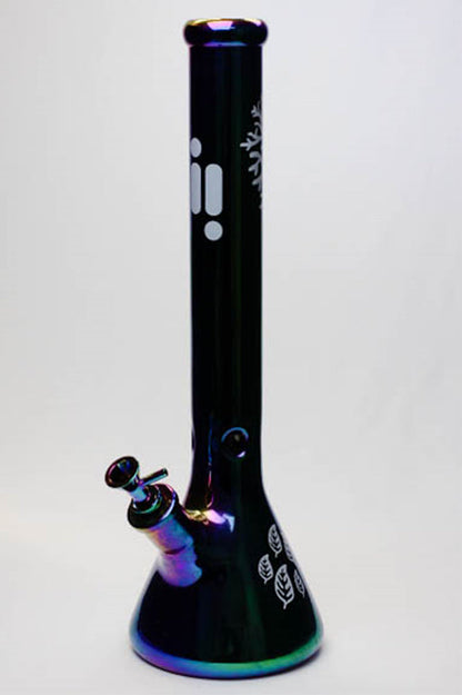 18" Infyniti Tree of Life 7mm Metallic Glass Bong_2