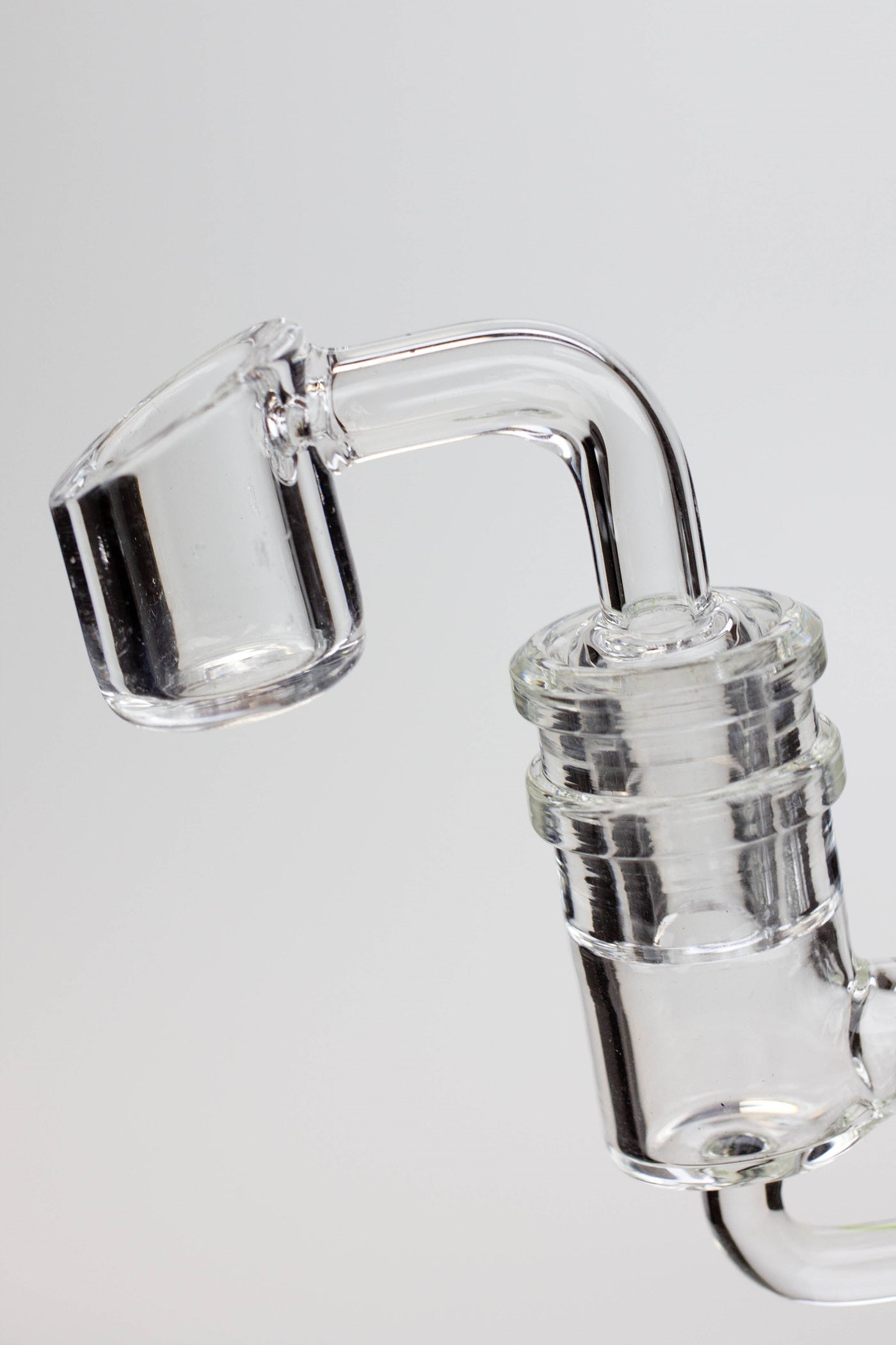 6" Genie Double Glass Recycle Rig with Shower Head Diffuser_1