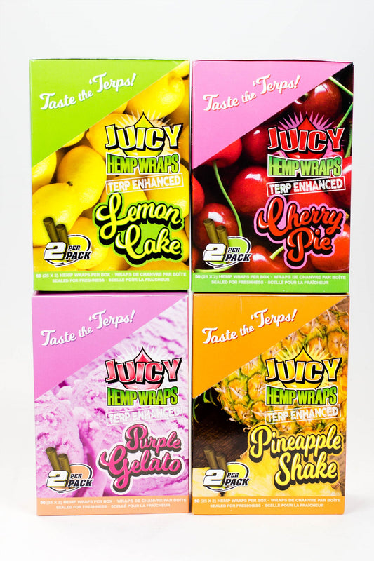Juicy Jay's TERP Enhanced Hemp Wraps New flavors_0