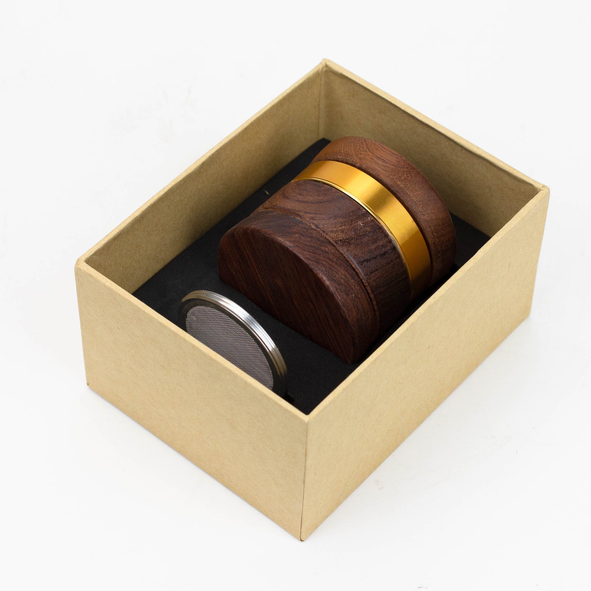 Genie 4 Parts Wooden Cover Grinder Gift Set_5