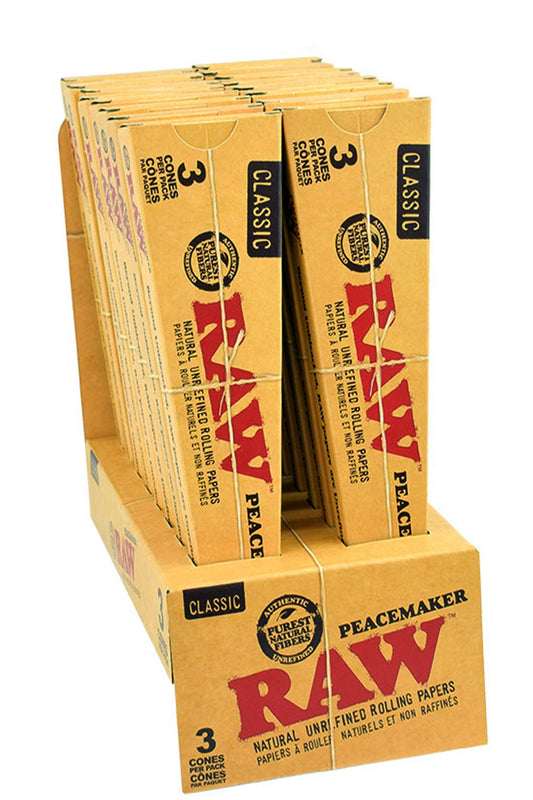 RAW Classic Pre-Rolled Peacemaker Cones_0