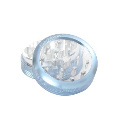 SharpStone® | CLEAR TOP 2 PIECE HERB GRINDER - 2.2"_2