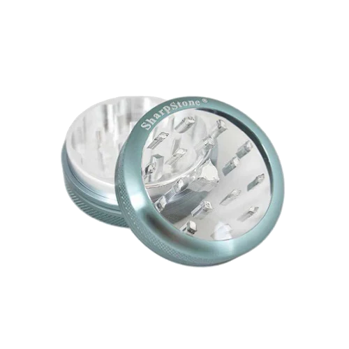 SharpStone® | CLEAR TOP 2 PIECE HERB GRINDER - 2.2"_4